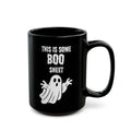 Halloween Ghost Mug — "This Is Some Boo Sheet" Funny Spooky Coffee Cup