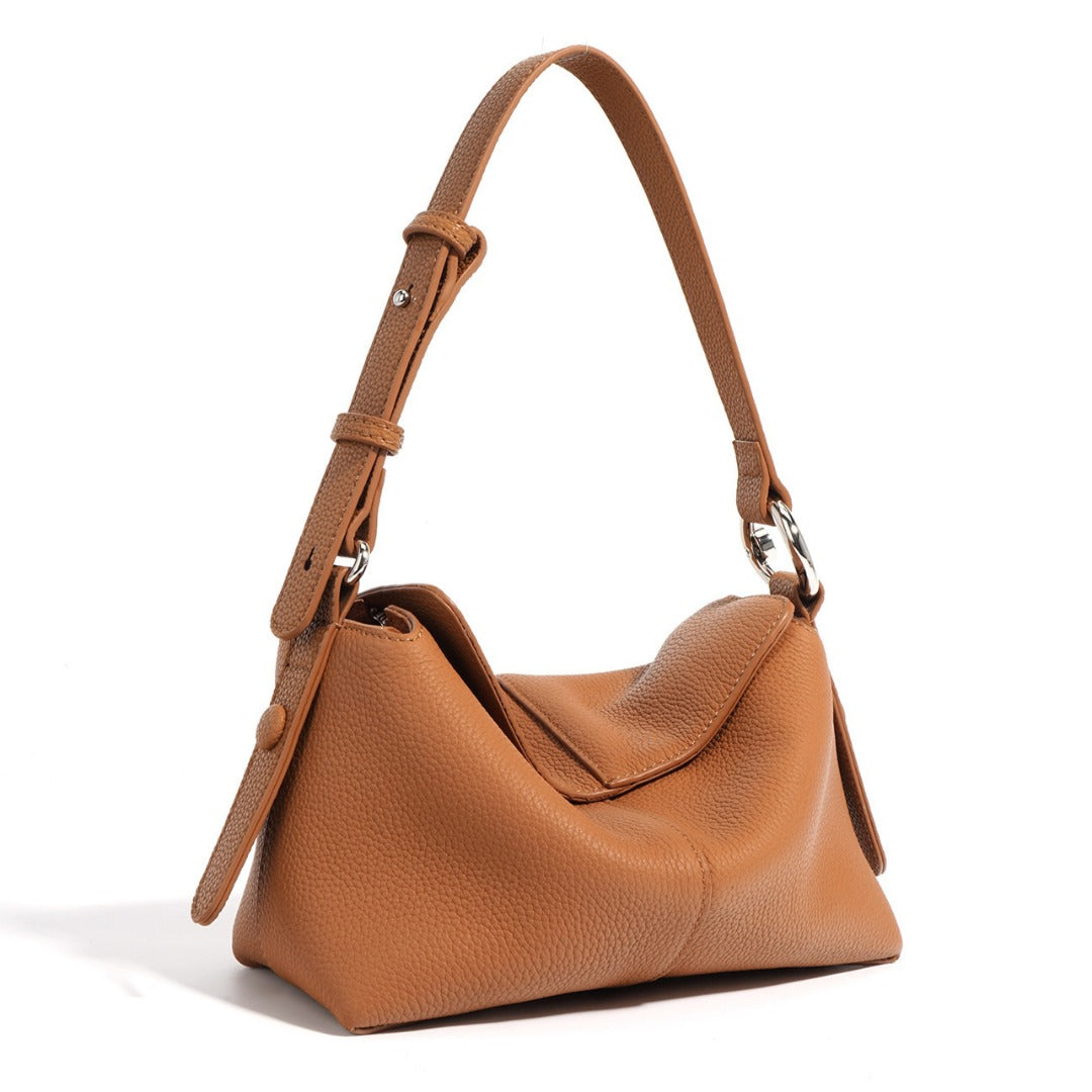 Elegant Leather Underarm Bag