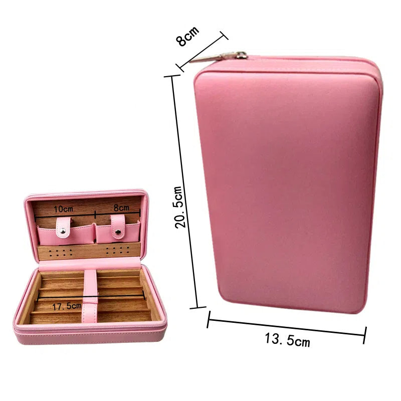 Cedar Wood Cigar Humidor Box