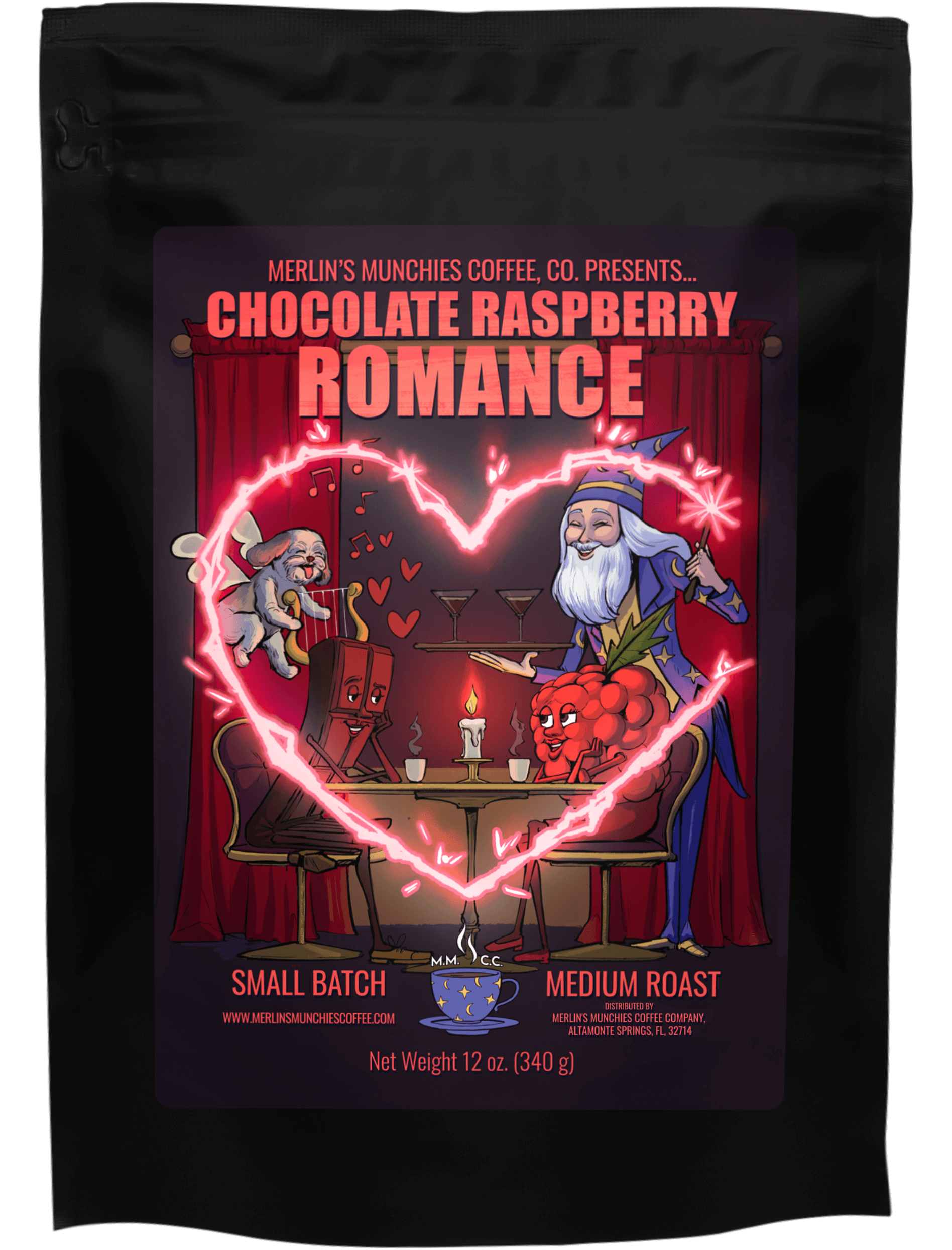 Chocolate Raspberry Romance 12oz