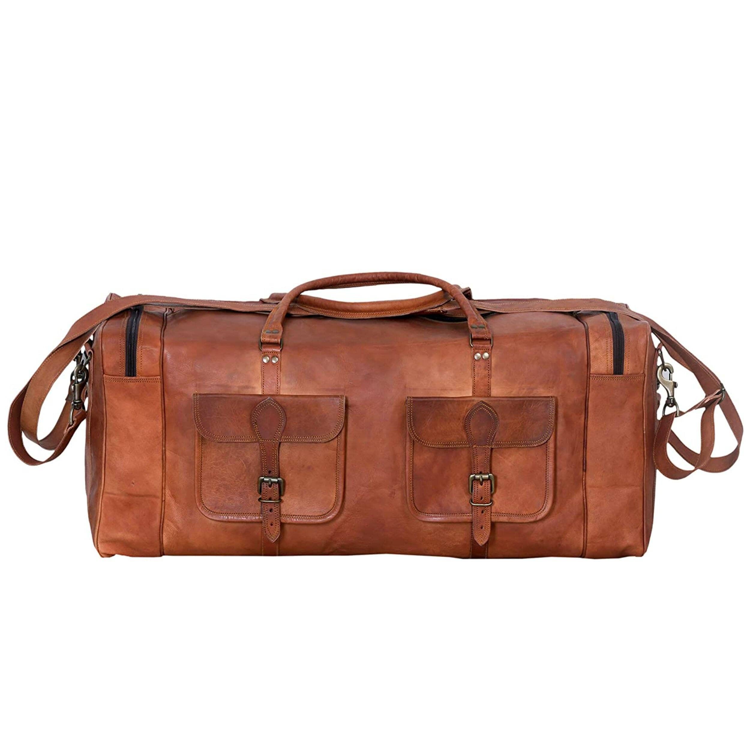 The Men's Leather, King Size Duffle Bag