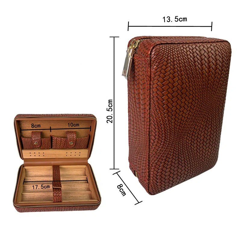 Cedar Wood Cigar Humidor Box