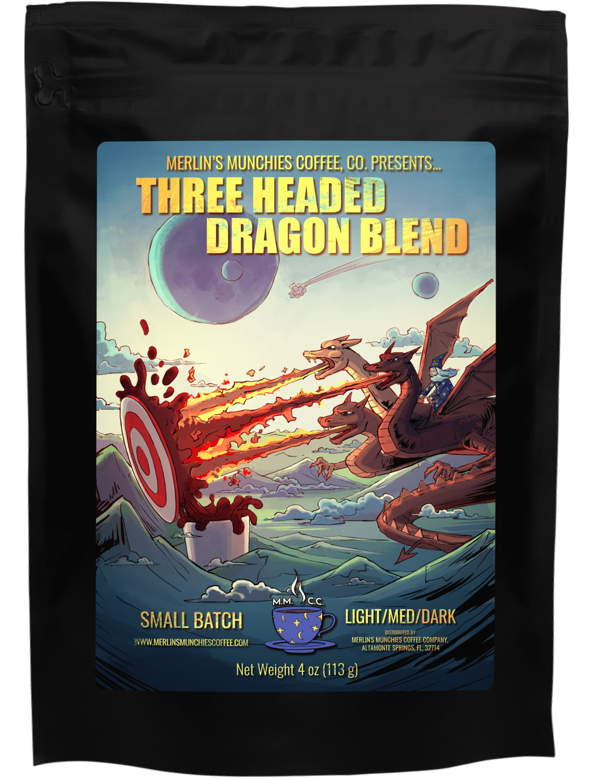 Three Headed Dragon Blend 12oz