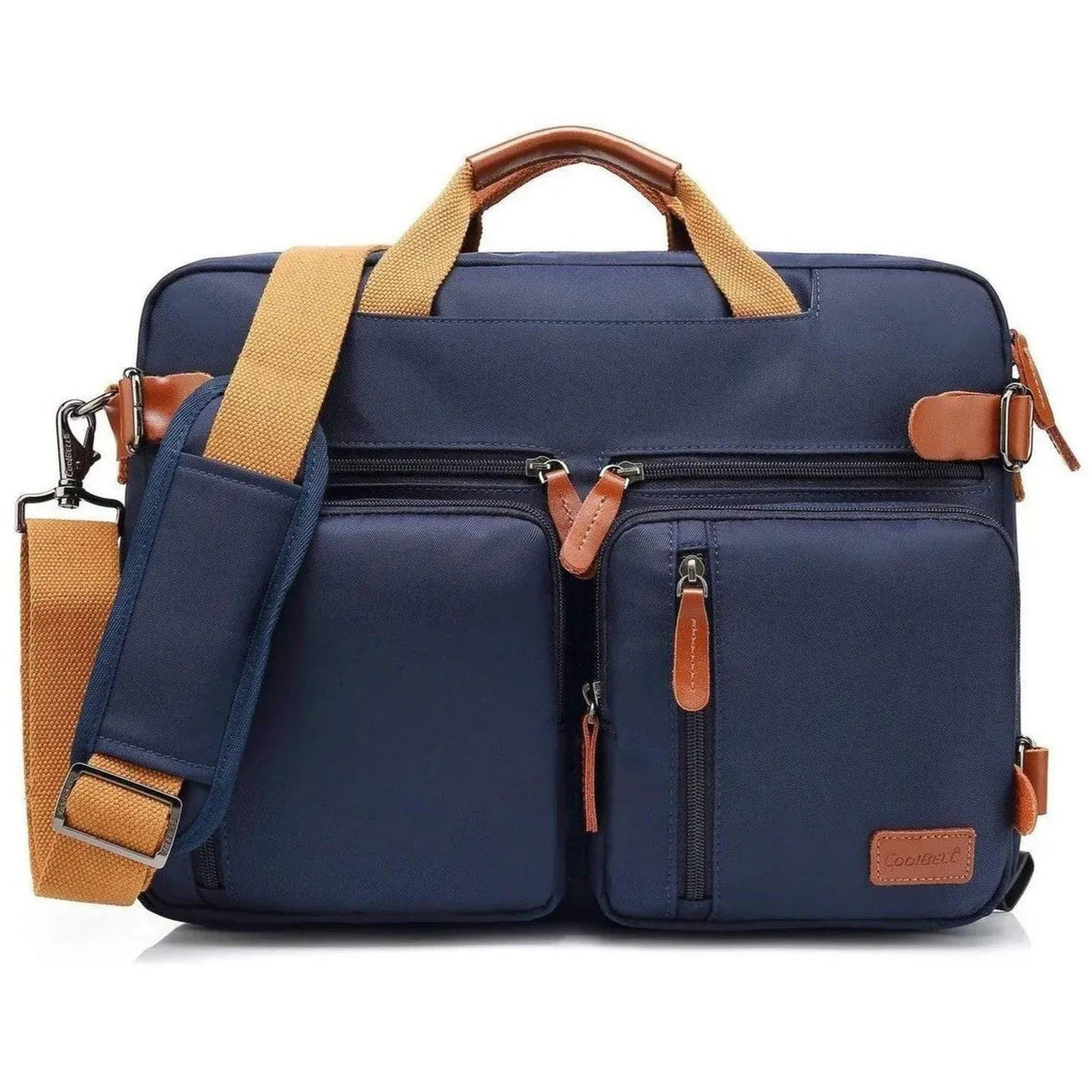 Men's Canvas Messenger Bag – Convertible Work Carry