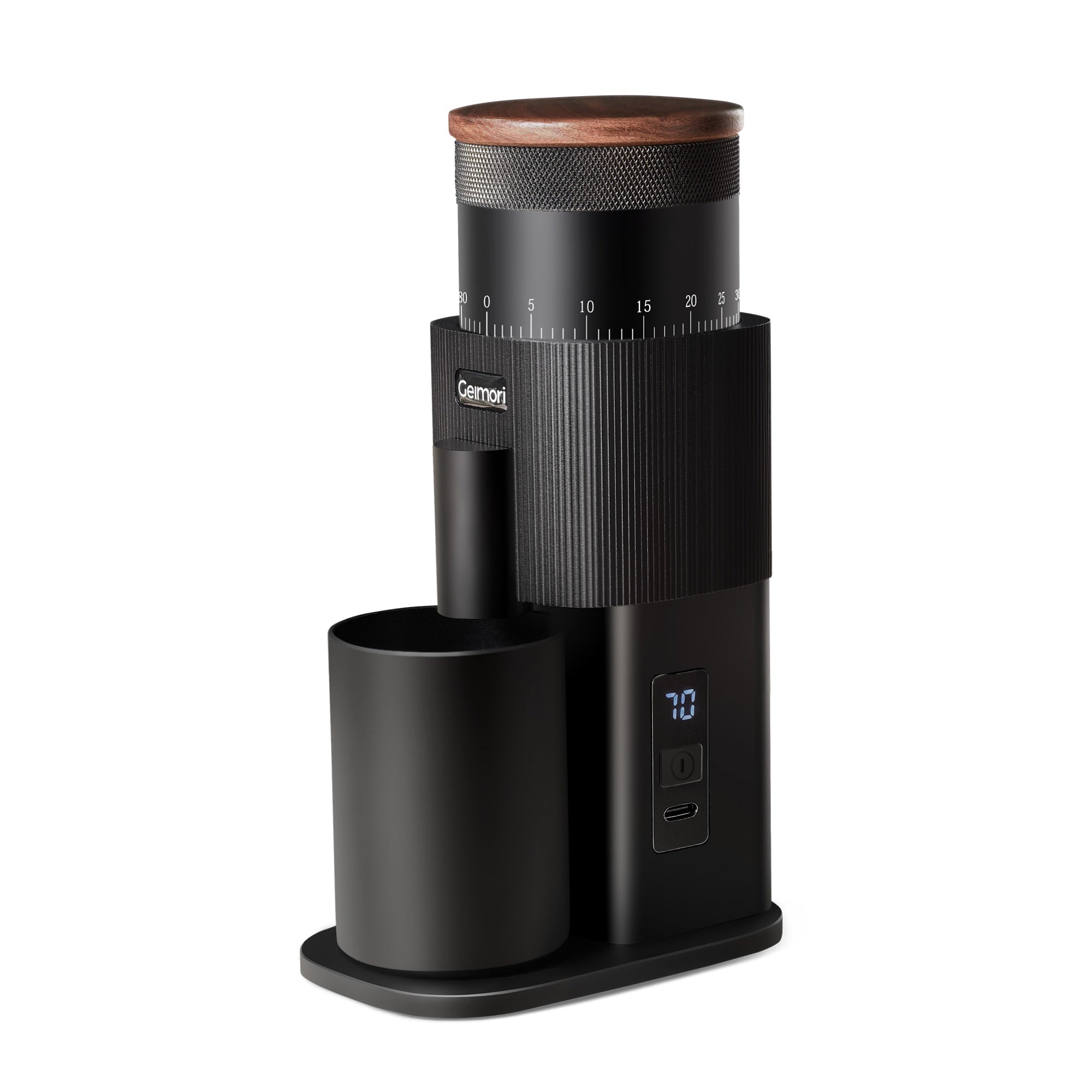 Geimori T38 Battery Coffee Grinder — Portable Espresso & Filter