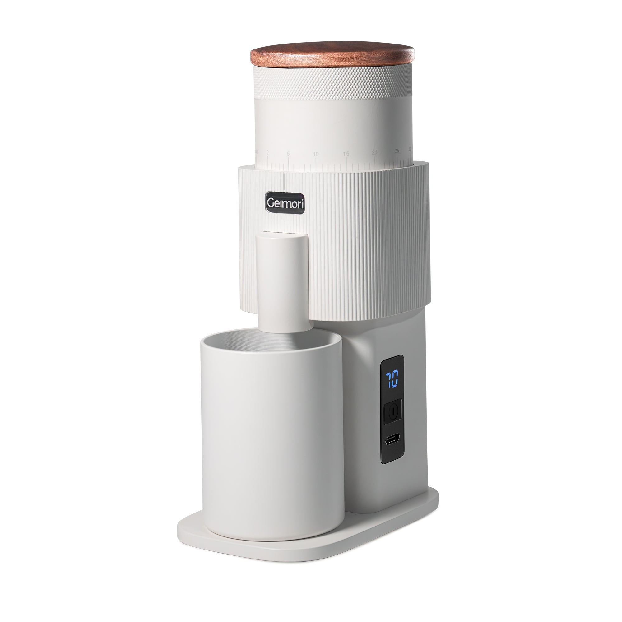 Geimori T38 Battery Coffee Grinder — Portable Espresso & Filter