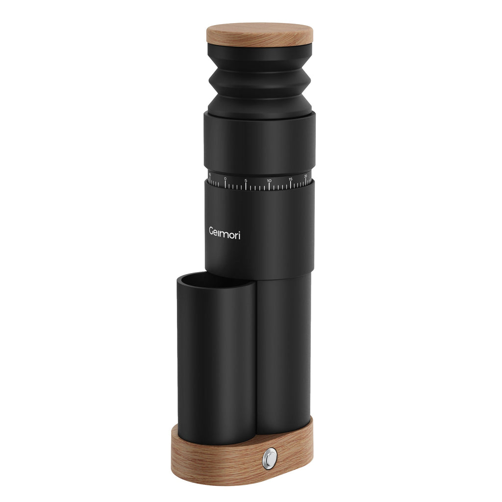 Geimori T38 Plus Electric Coffee Grinder — Compact Plug-In