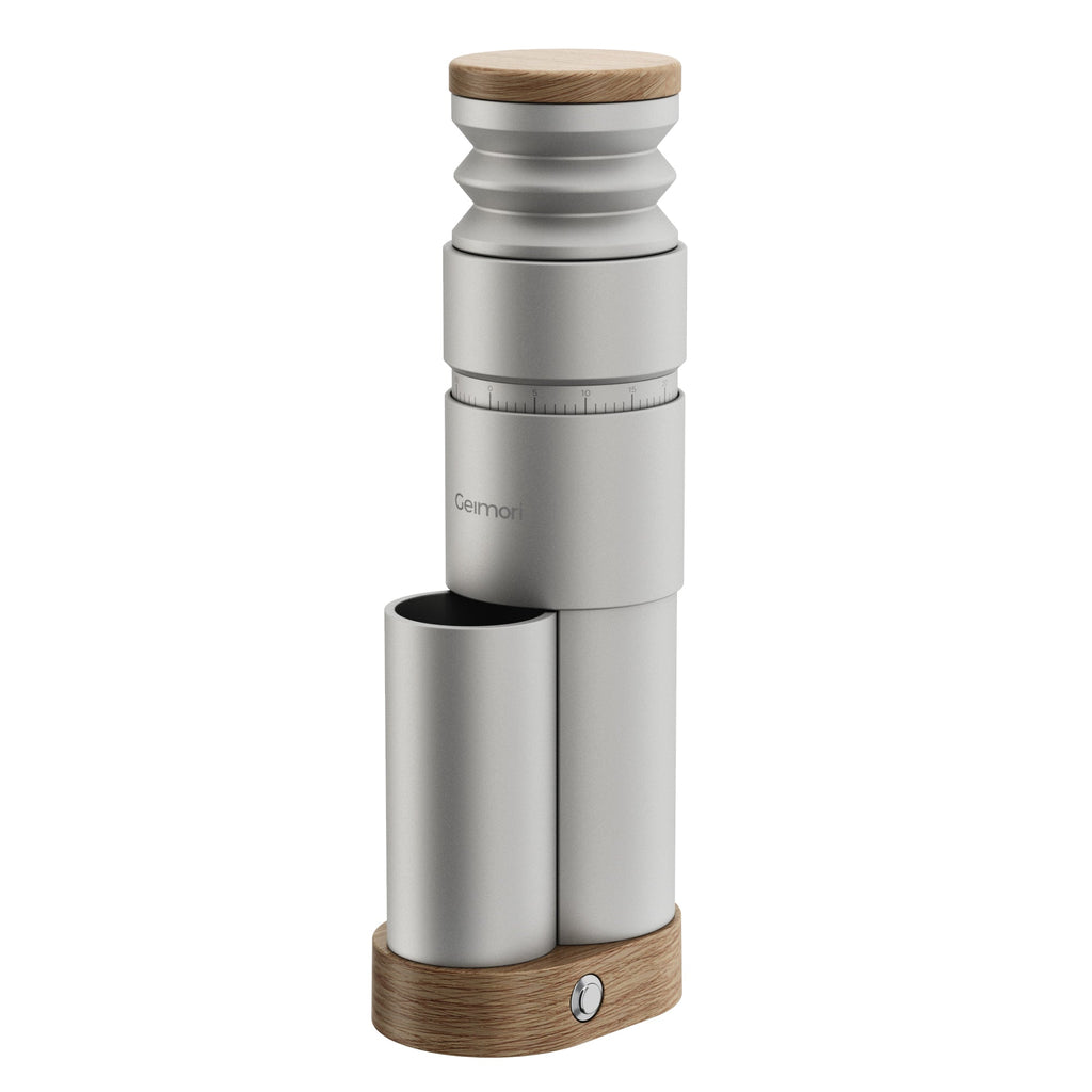 Geimori T38 Plus Electric Coffee Grinder — Compact Plug-In