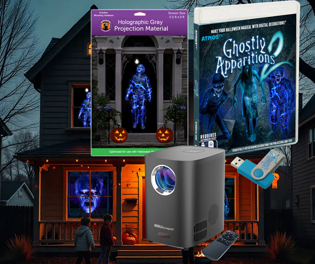 HoliScapes Ghostly Apparitions 2 Halloween Projector Kit