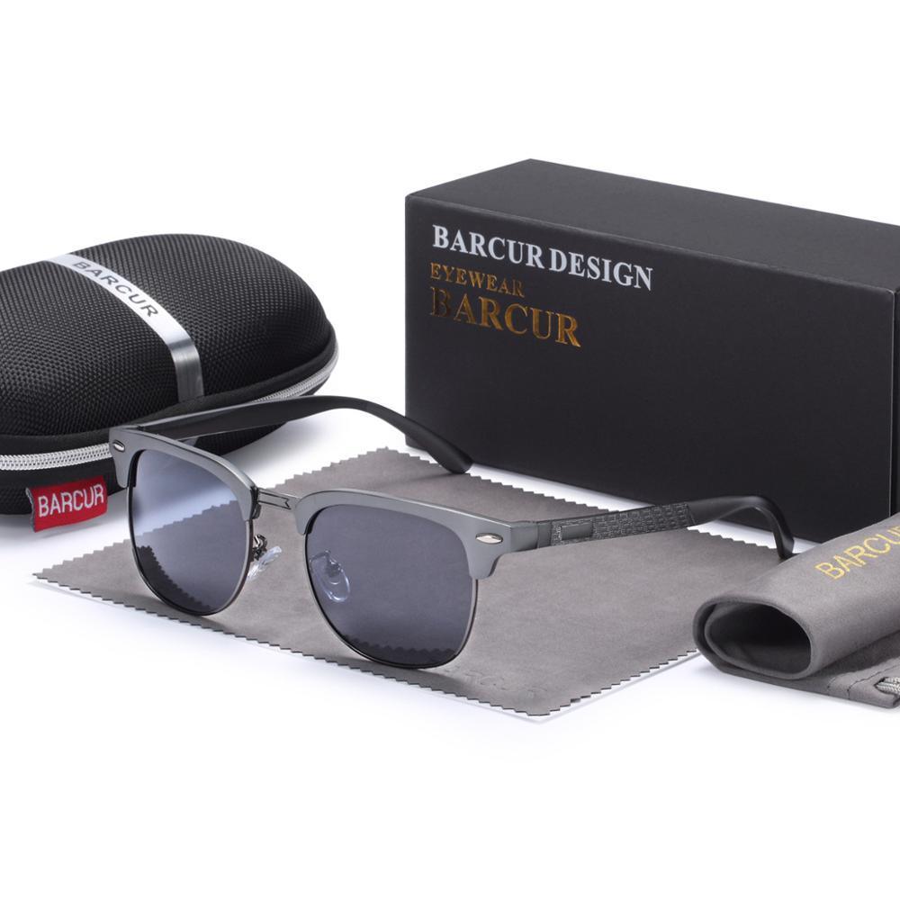 Luxury Polarized Aluminum Sunglasses for Men – UV400 Protection