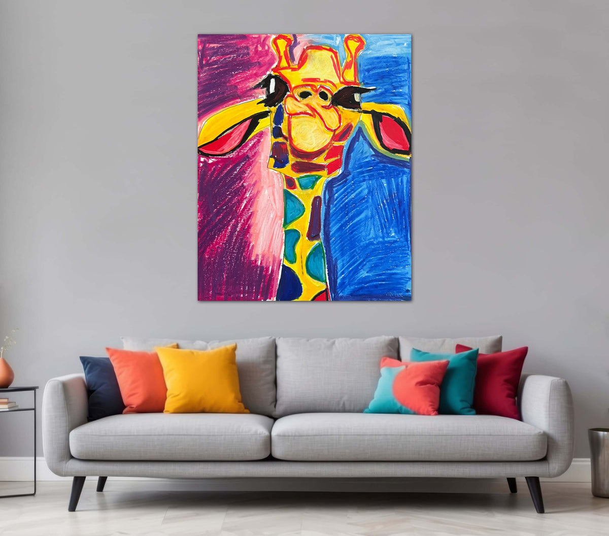 Emily, The Giraffe - Art Prints