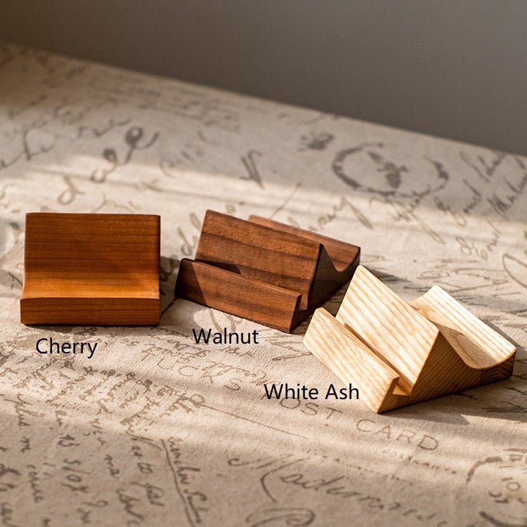 Solid Wood Phone Stand