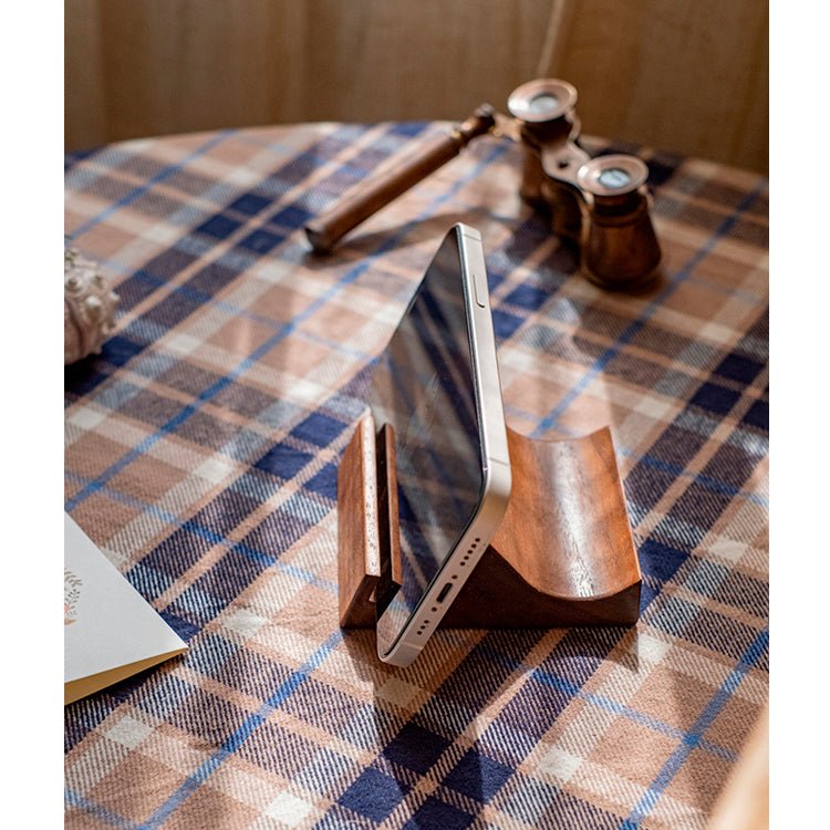 Solid Wood Phone Stand