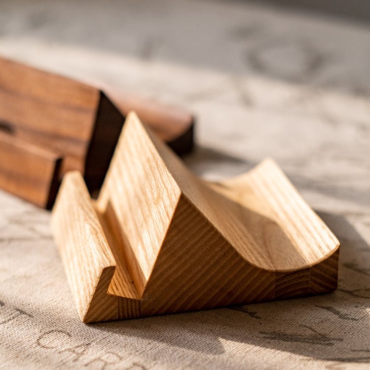 Solid Wood Phone Stand