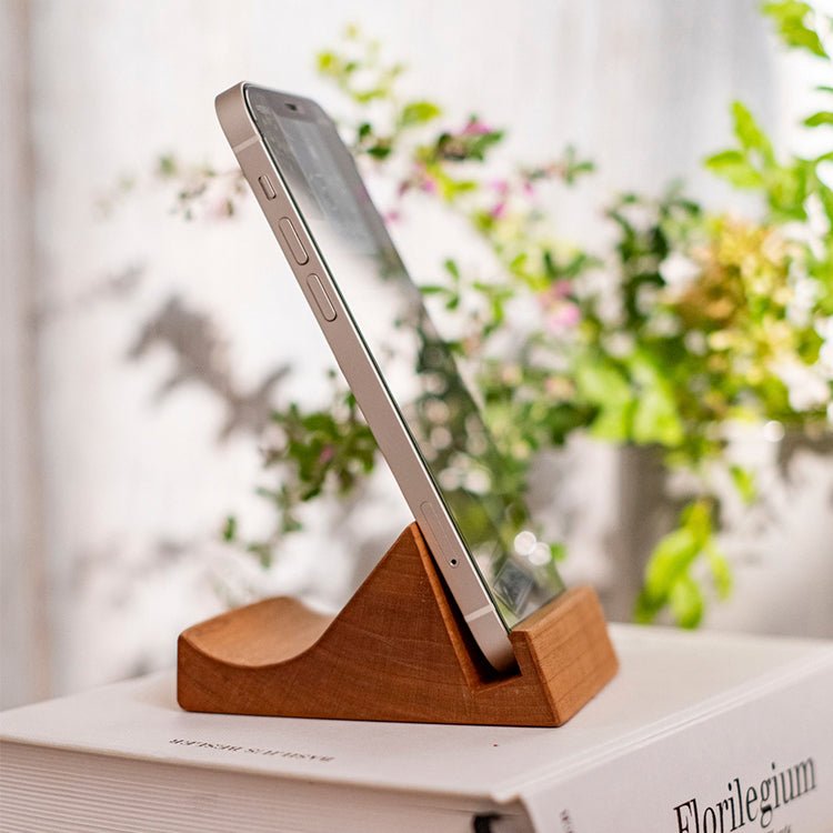 Solid Wood Phone Stand