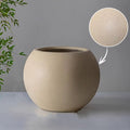 Round Clay Planter