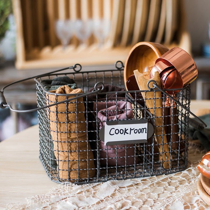 Wire Organizer Basket