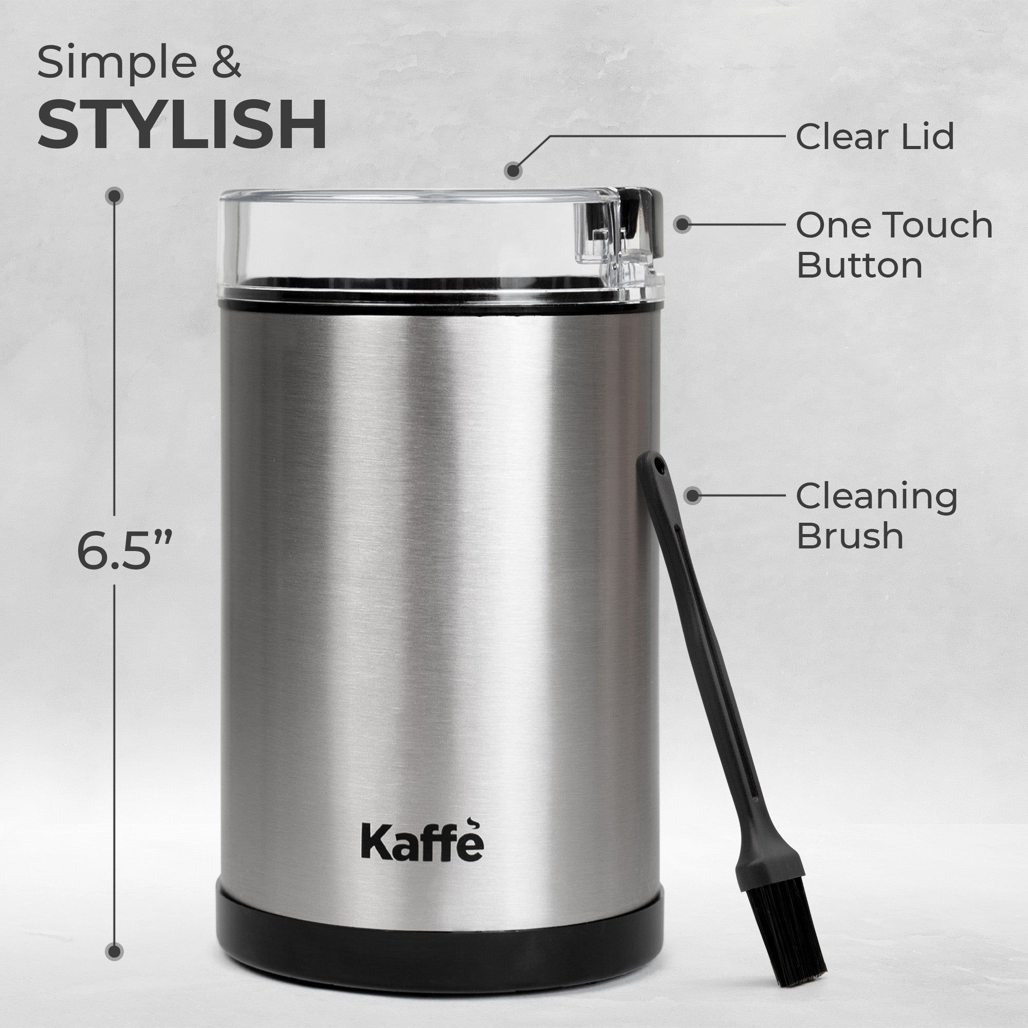 Kaffe French Press Essentials Set – Stainless Steel