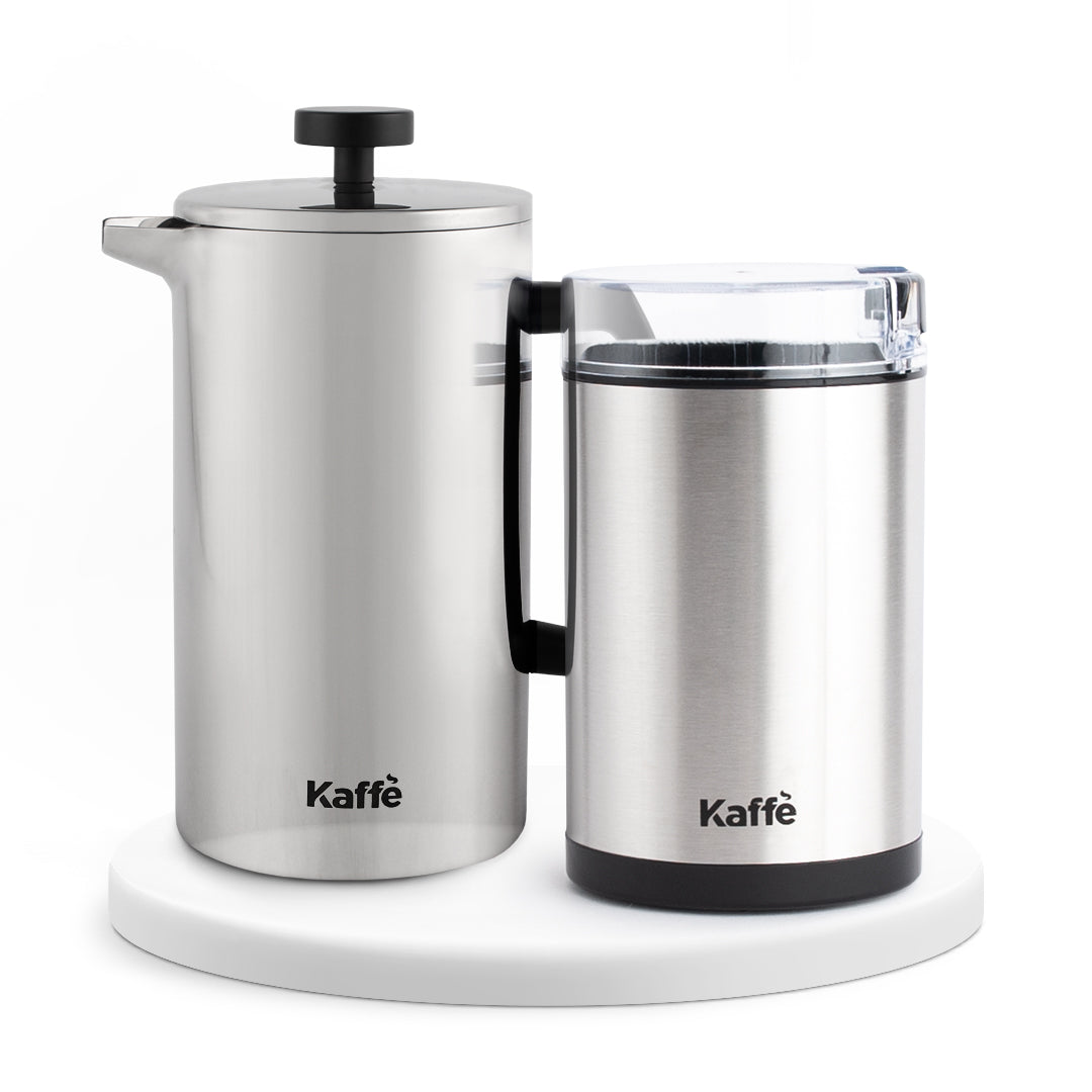 Kaffe French Press Essentials Set – Stainless Steel