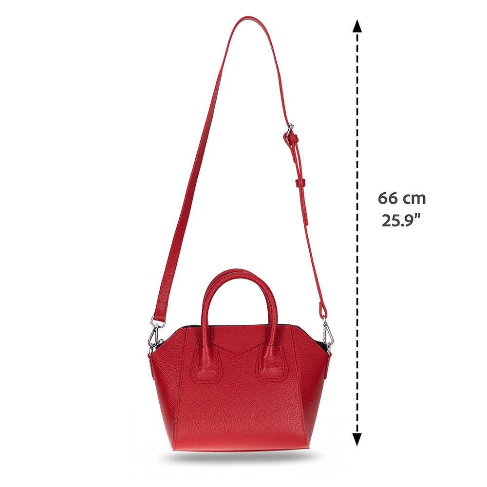 Lorenza Small Leather Bag – Handcrafted Women's Handbag