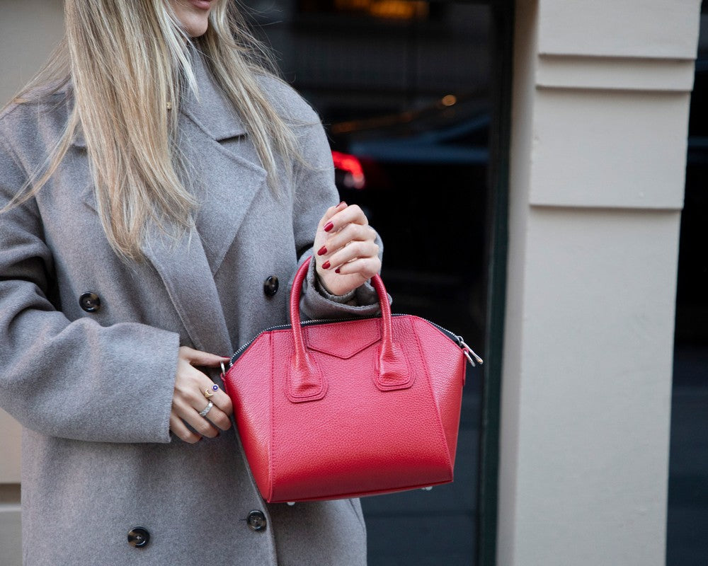 Lorenza Small Leather Bag – Handcrafted Women's Handbag