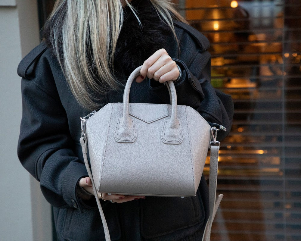 Lorenza Small Leather Bag – Handcrafted Women's Handbag