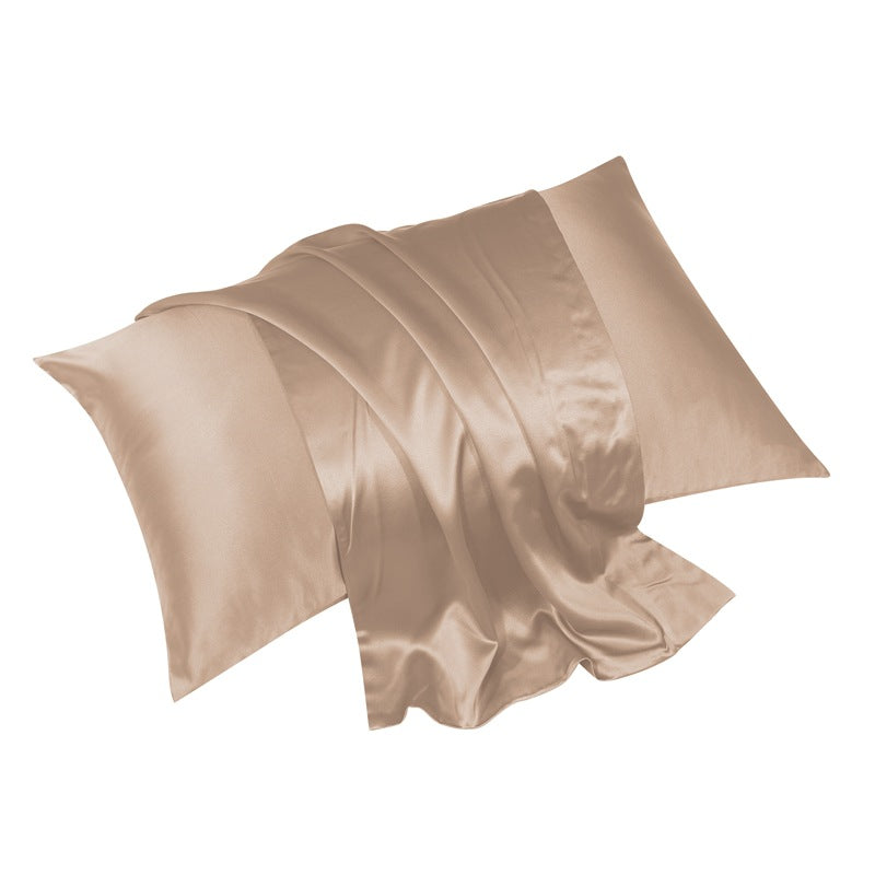 30 Momme Solid Double-Sided Silk Pillowcase with Hidden Zipper, Multicolour Hypoallergenic 100% Mulberry Silk