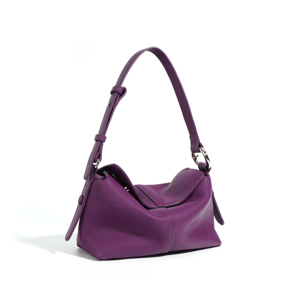 Elegant Leather Underarm Bag