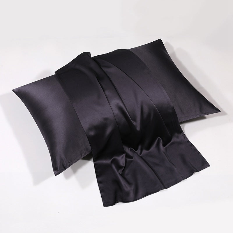 30 Momme Solid Double-Sided Silk Pillowcase with Hidden Zipper, Multicolour Hypoallergenic 100% Mulberry Silk