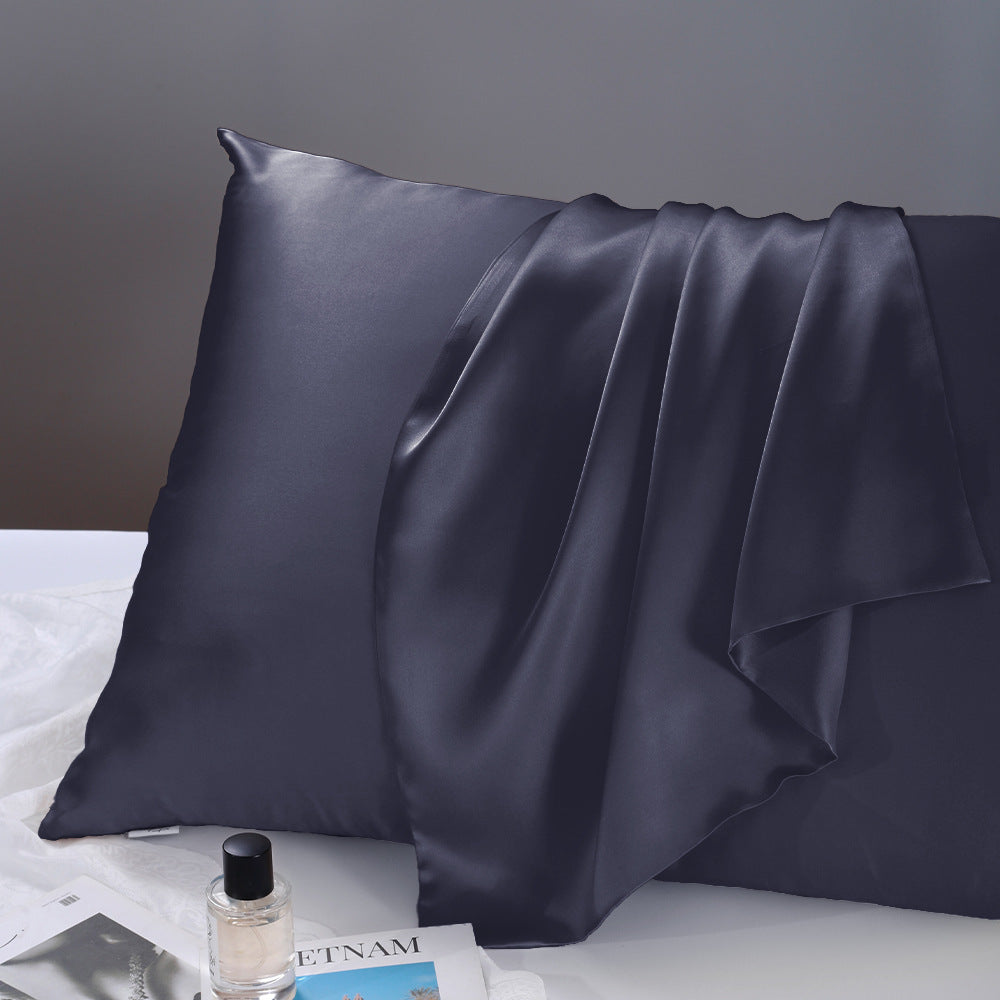 19 Momme Solid Double-Sided Silk Envelope Pillowcase with Hidden Closure, Multicolour Hypoallergenic 100% Mulberry Silk