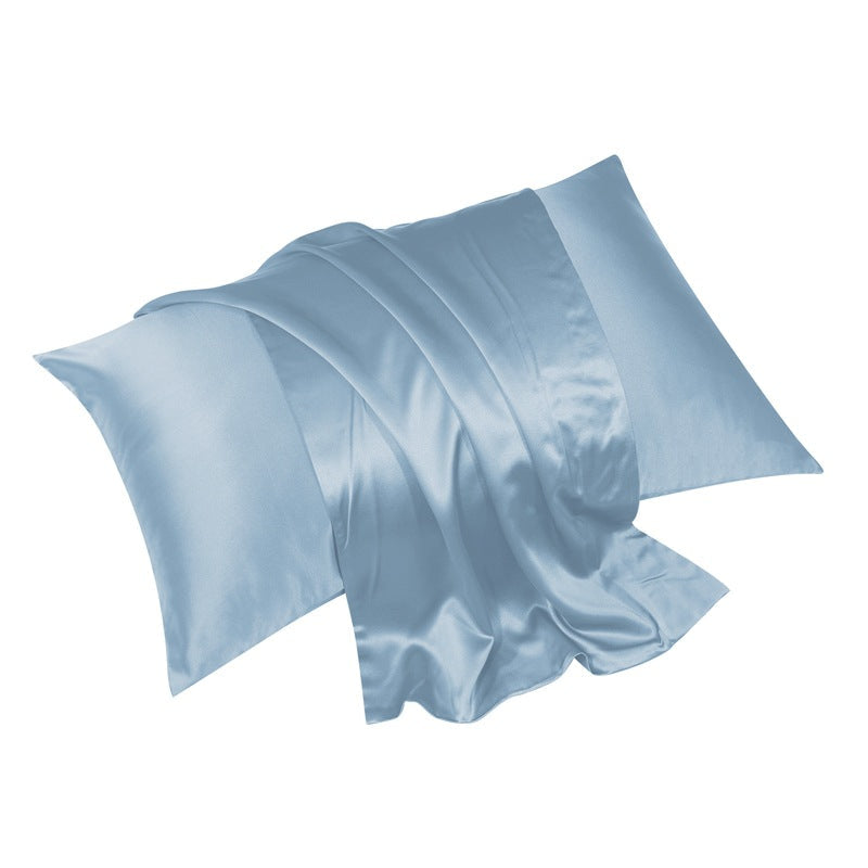 30 Momme Solid Double-Sided Silk Pillowcase with Hidden Zipper, Multicolour Hypoallergenic 100% Mulberry Silk