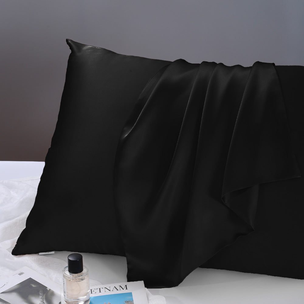 19 Momme Solid Double-Sided Silk Envelope Pillowcase with Hidden Closure, Multicolour Hypoallergenic 100% Mulberry Silk