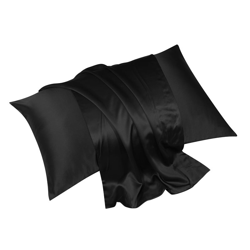 30 Momme Solid Double-Sided Silk Pillowcase with Hidden Zipper, Multicolour Hypoallergenic 100% Mulberry Silk