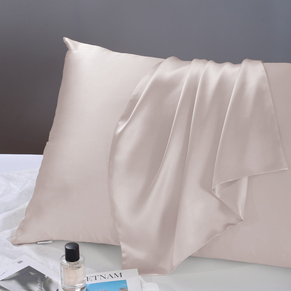 19 Momme Solid Double-Sided Silk Envelope Pillowcase with Hidden Closure, Multicolour Hypoallergenic 100% Mulberry Silk