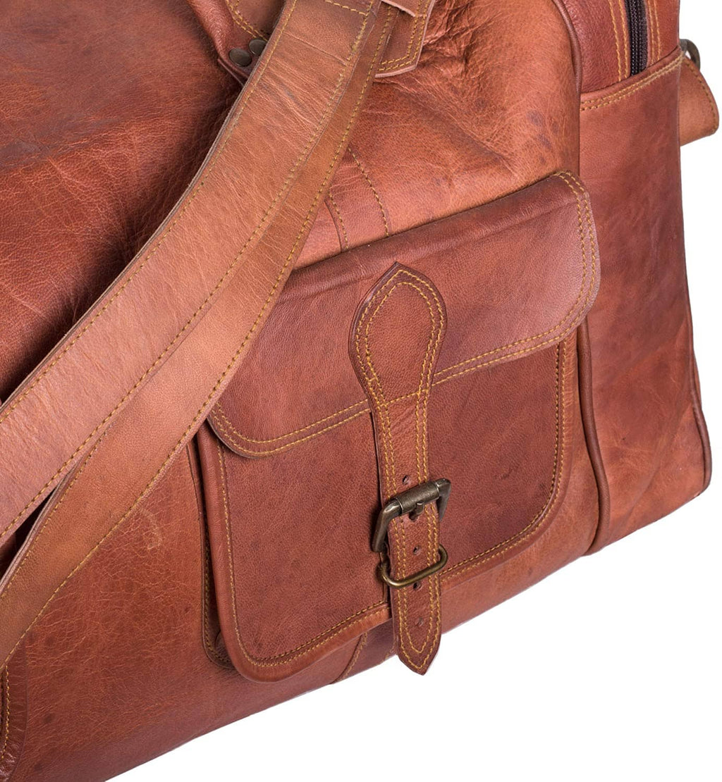 The Men's Leather, King Size Duffle Bag