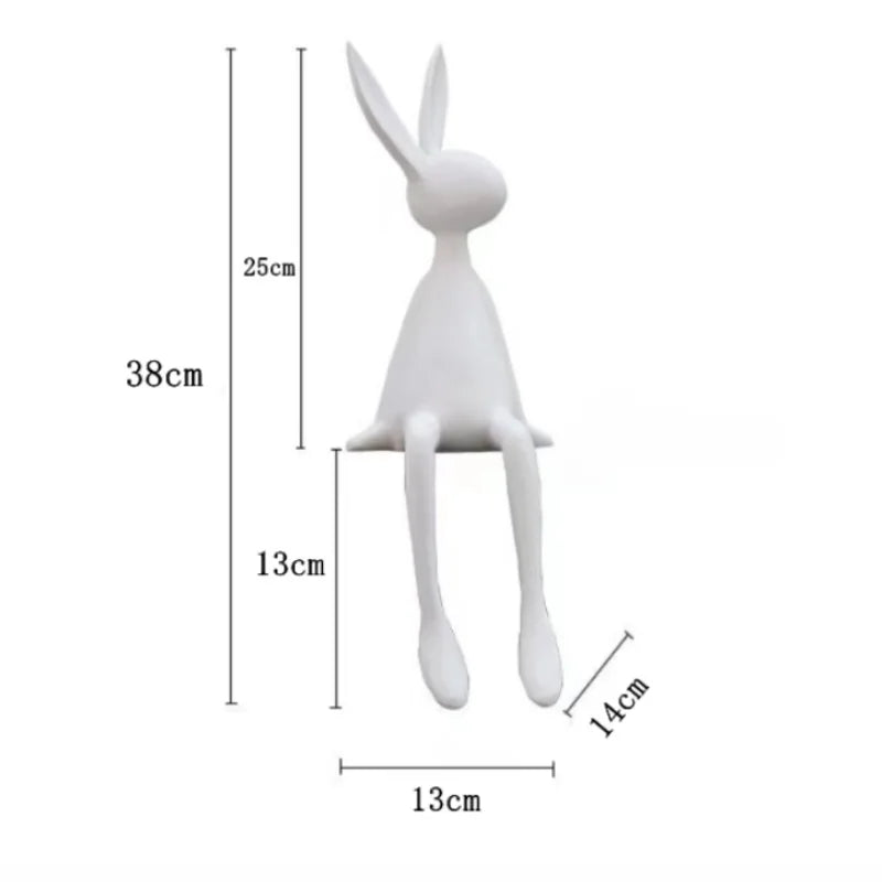 Abstract Rabbit Sculpture — Home Décor