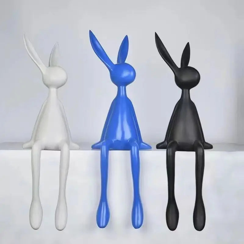 Abstract Rabbit Sculpture — Home Décor