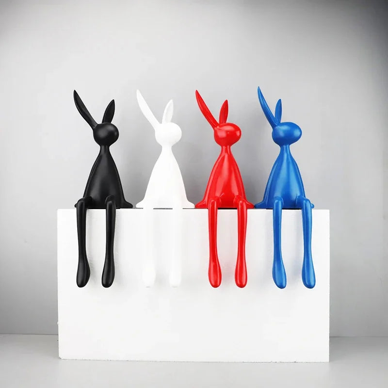 Abstract Rabbit Sculpture — Home Décor