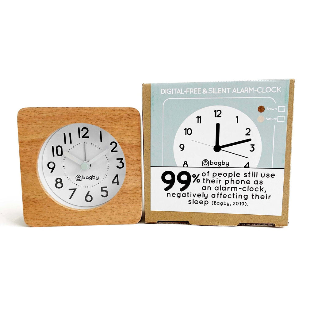 Bagby FARMHOUSE – Silent Alarm Clock