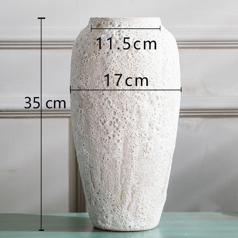 Ceramic Retro Pottery Flower Vase