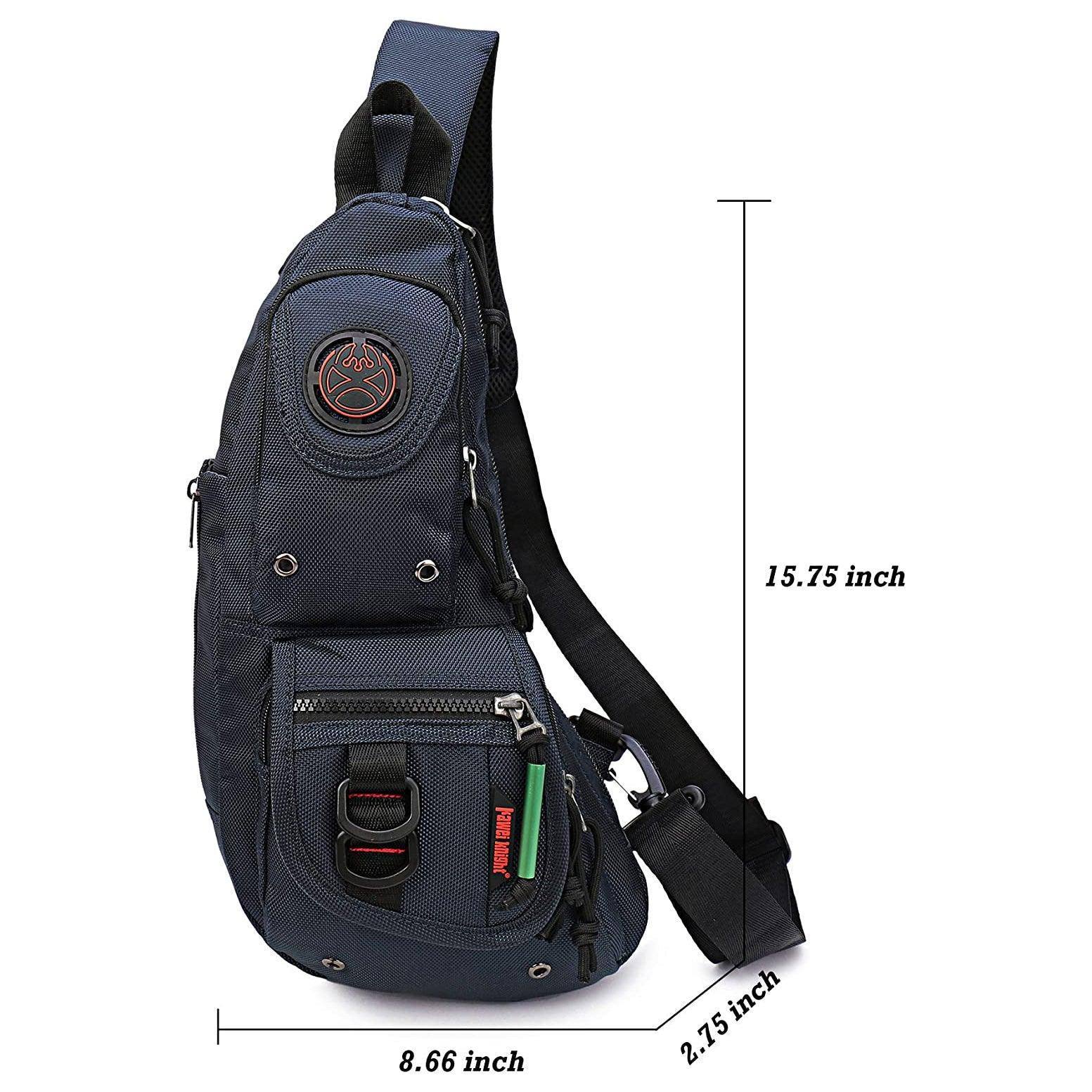 Men's Nylon Sling Bag – Ultralight Urban Carry