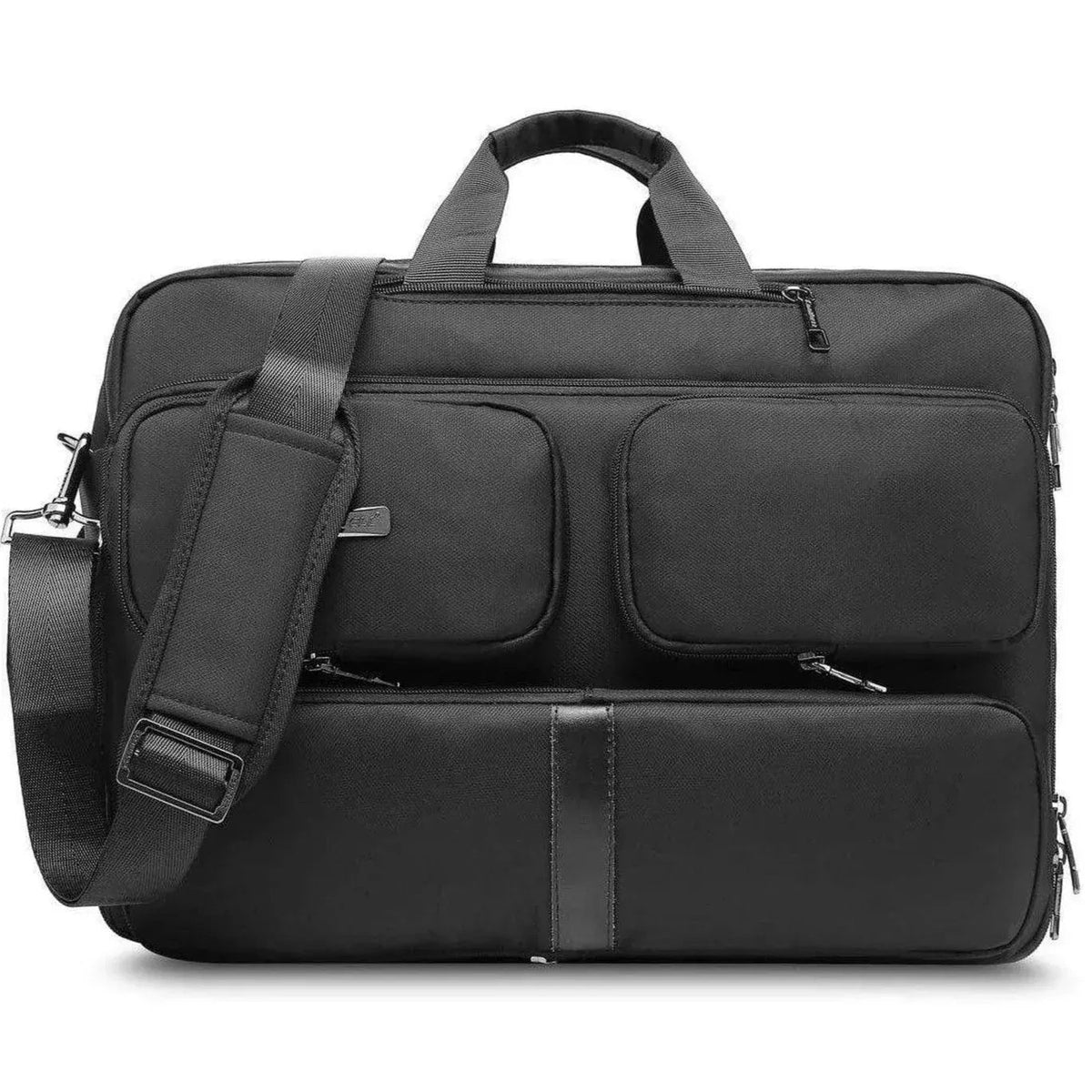 Men's Canvas Messenger Bag – Convertible Work Carry