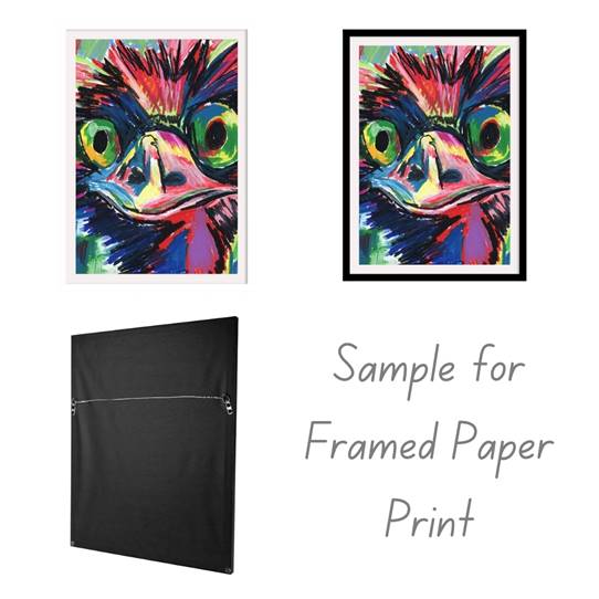 Emily, The Giraffe - Art Prints