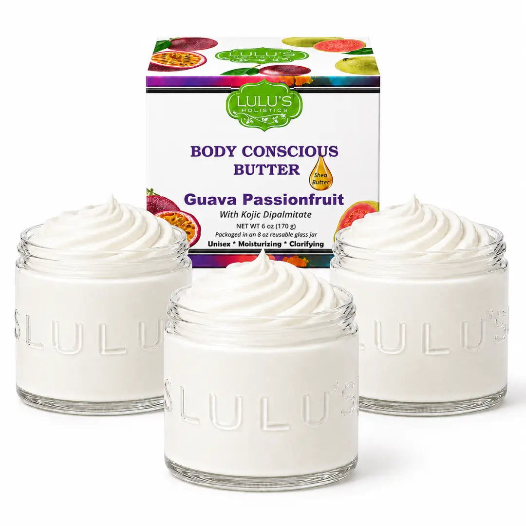 Almond Coconut Glowing Whipped Body Butter with Raw African Yellow Shea Base