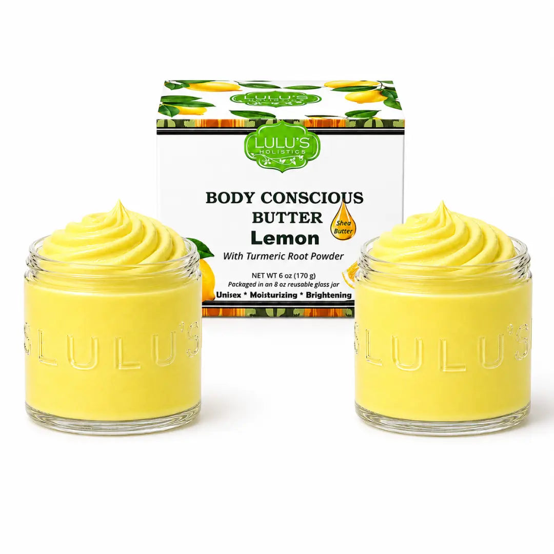Lavender Glowing Whipped Body Butter with Raw African Yellow Shea Base