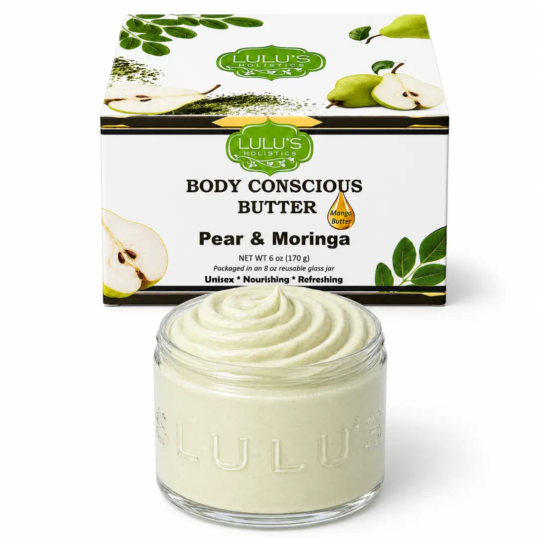 Lavender Glowing Whipped Body Butter with Raw African Yellow Shea Base