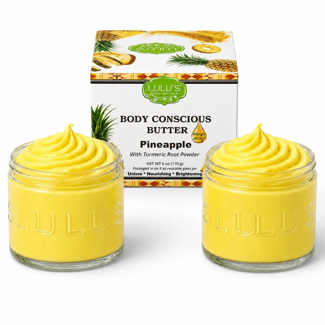 Lavender Glowing Whipped Body Butter with Raw African Yellow Shea Base