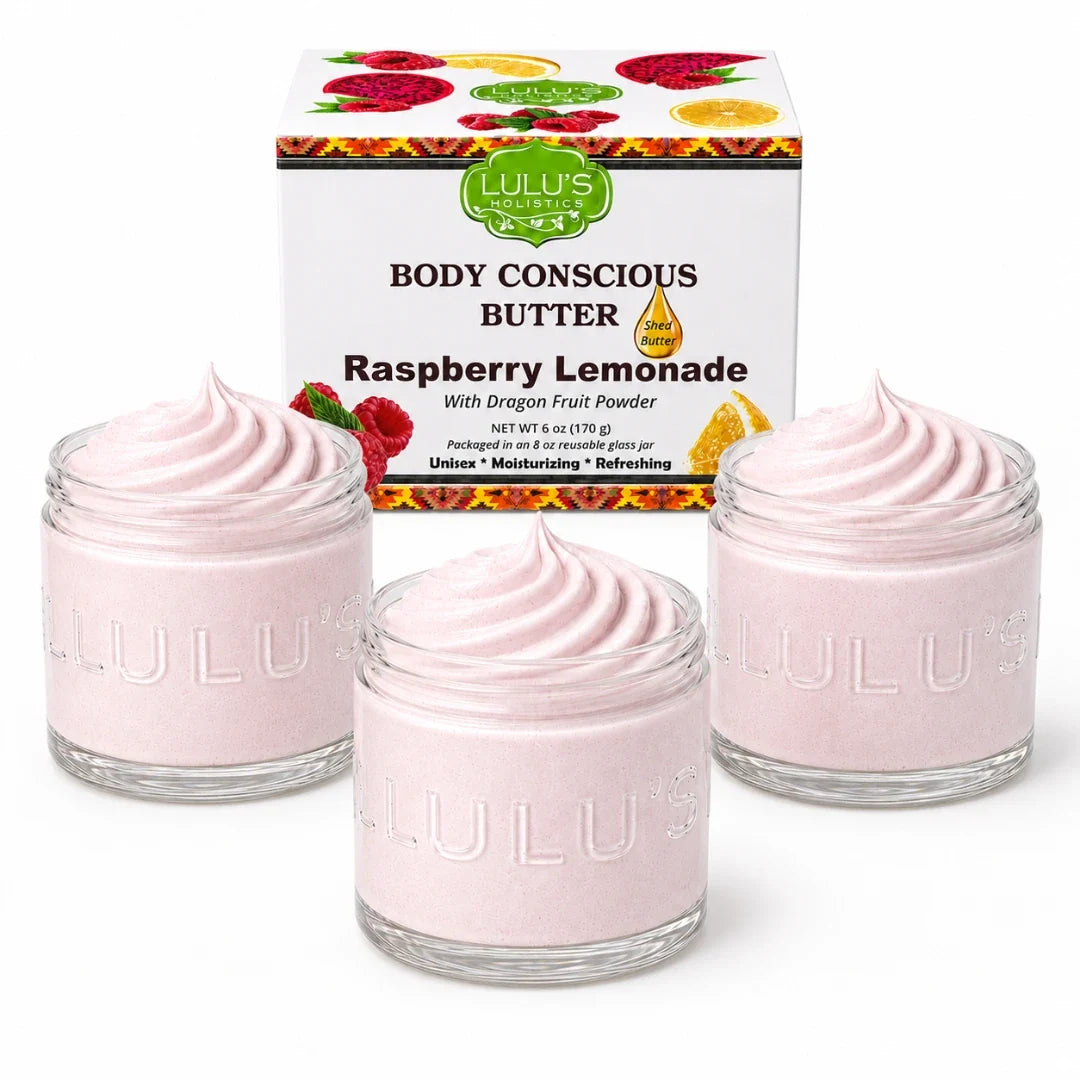 Lavender Glowing Whipped Body Butter with Raw African Yellow Shea Base