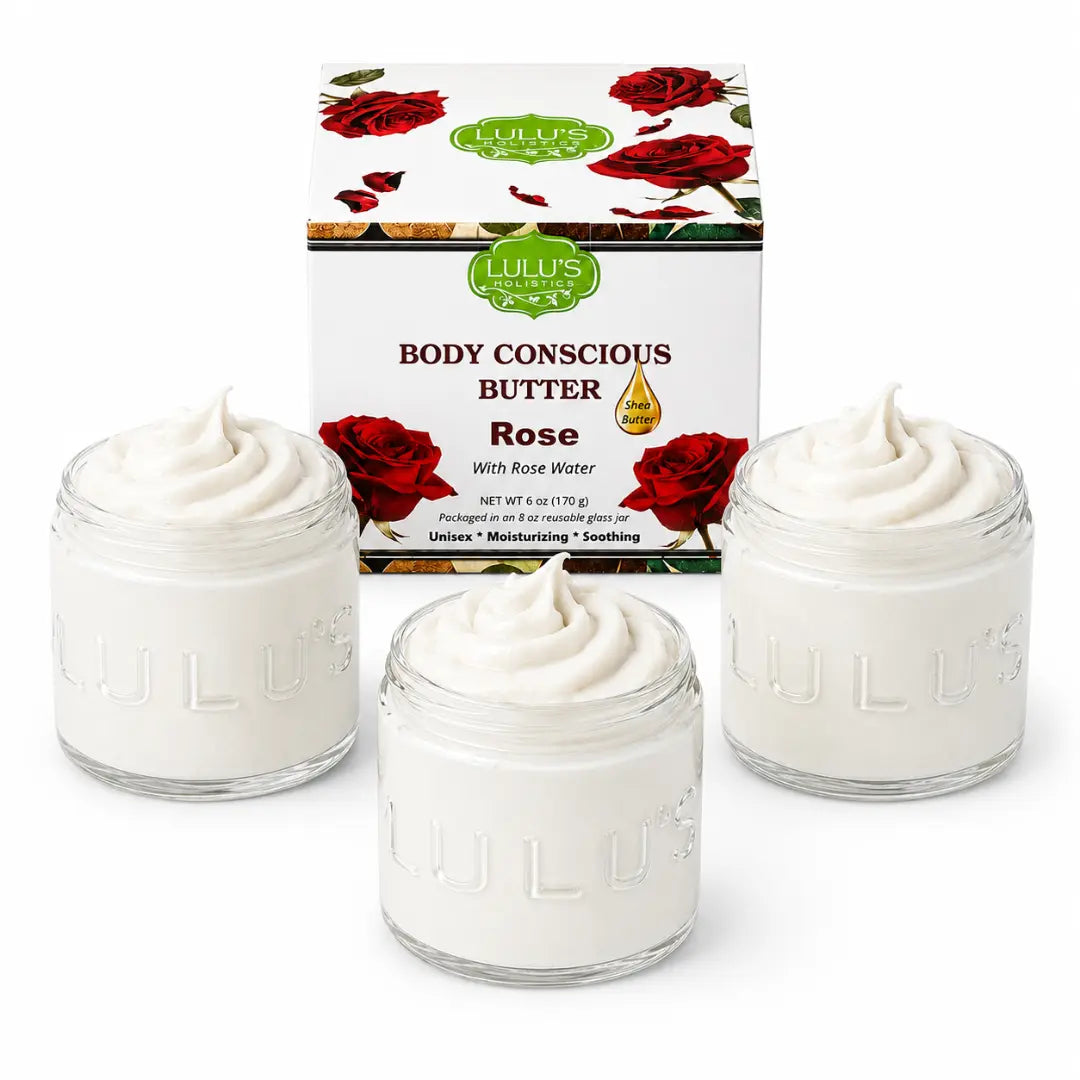 Almond Coconut Glowing Whipped Body Butter with Raw African Yellow Shea Base