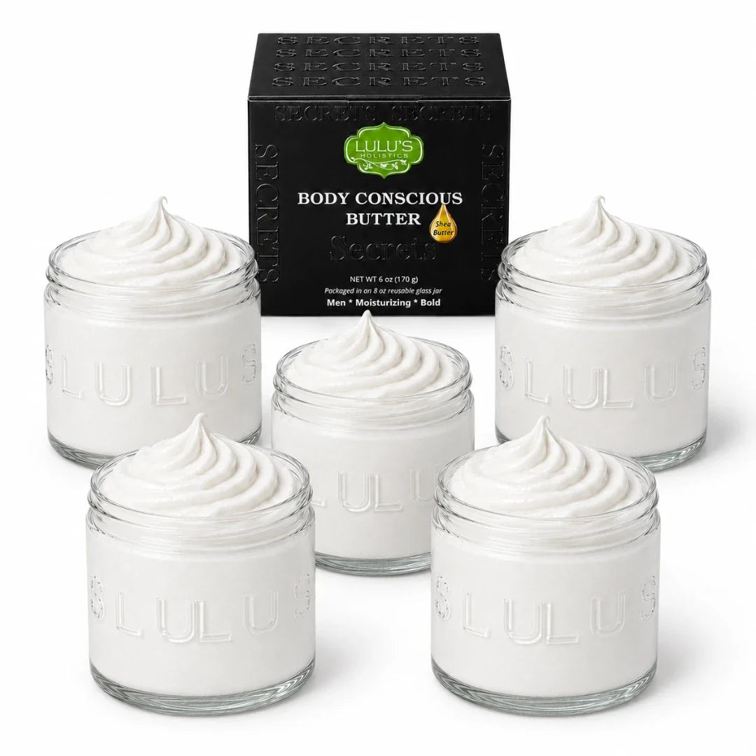 Lavender Glowing Whipped Body Butter with Raw African Yellow Shea Base